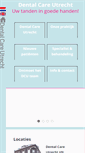 Mobile Screenshot of dentalcareutrecht.nl